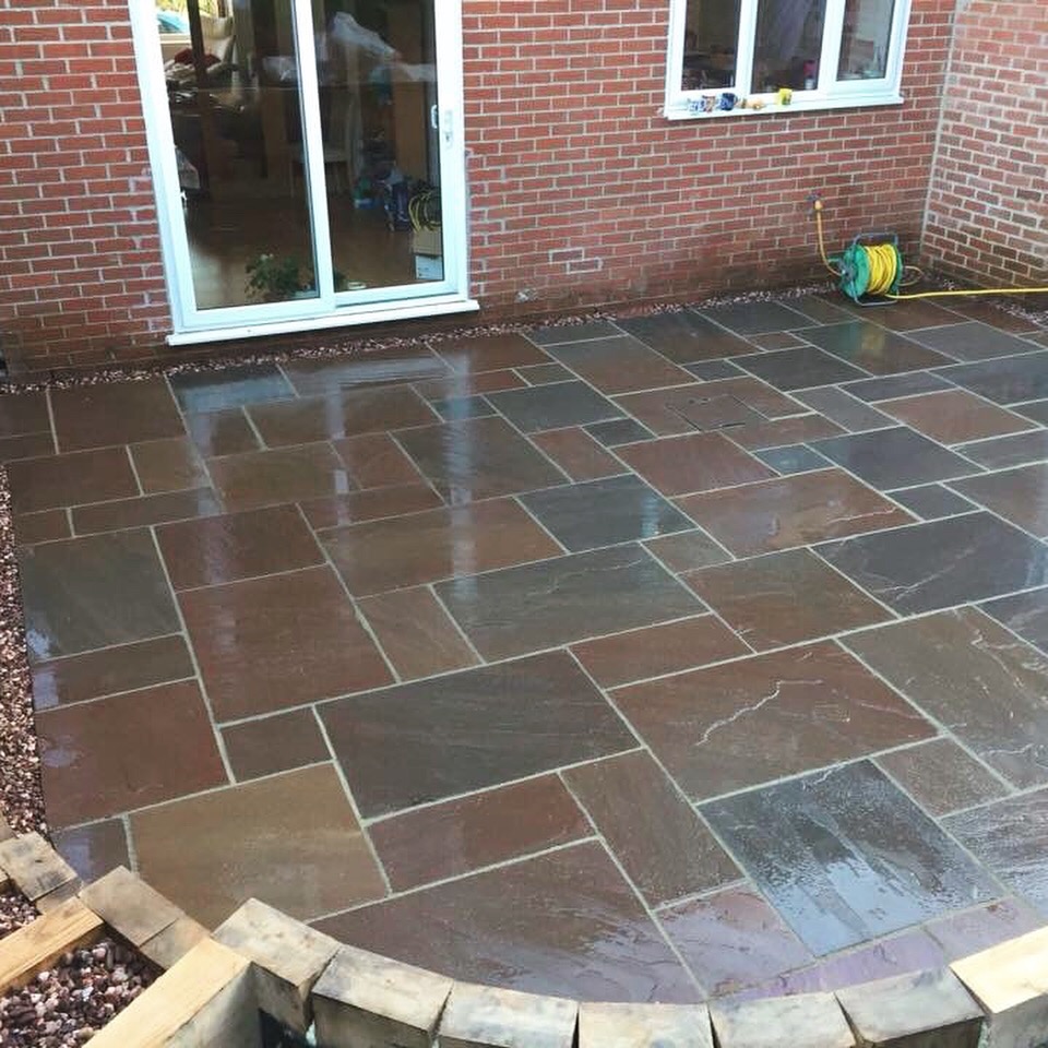 Raj Blend Sandstone (Mixed Sizes) | Cheshire Sandstone Supplies