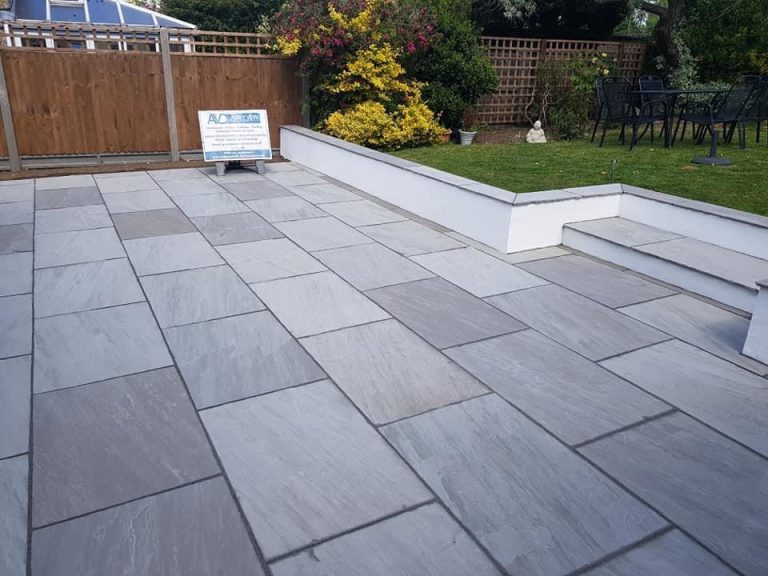 Kandla Grey Sandstone Paving Tiles 900x600 | Cheshire Stone