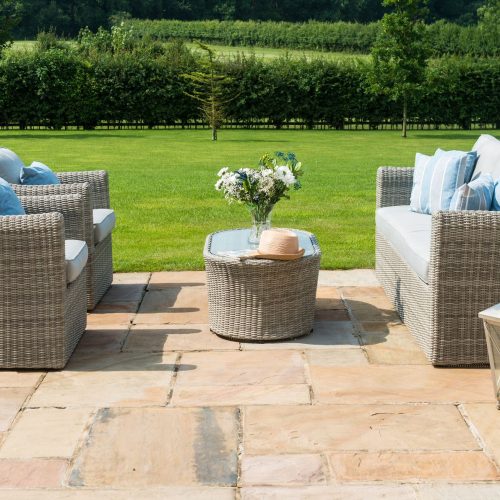 Maze Rattan Oxford 3 Seat Sofa Set Cheshire Sandstone Supplies